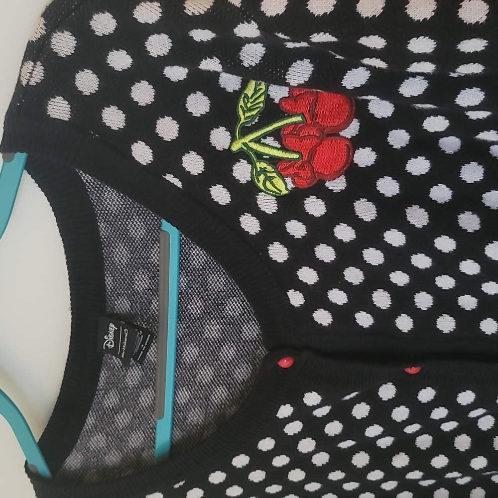 Disney Minnie Mouse Button Up Sweatshirt 4 Plus